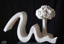 Escultura de Filipe Curado patente na Galeria Municipal