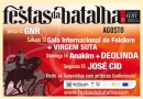 GNR, Deolinda, Anaqim e José Cid nas Festas
