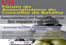 Associativismo em tempo de crise debatido na Batalha