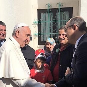 Papa Francisco encontrou-se com família acolhida na Batalha