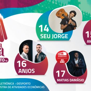 Seu Jorge abre a edição de 2019 das Festas da Batalha, com um cartaz repleto de nomes sonantes