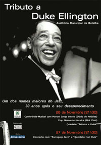 Quinteto do "Hot Club de Portugal" na Batalha