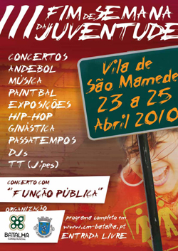 III Fim-de-Semana da Juventude em São Mamede de 23 a 25 de Abril