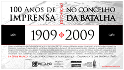 100 anos de imprensa local na Batalha em exposição