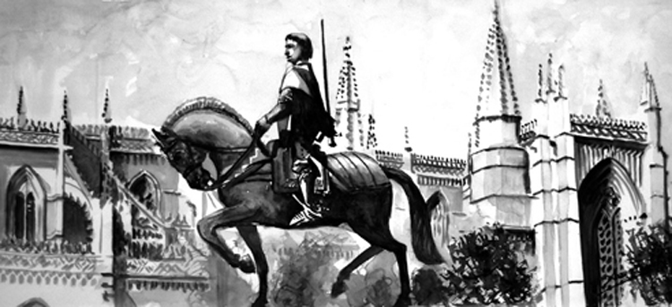 Pintura de Artur Franco na Batalha