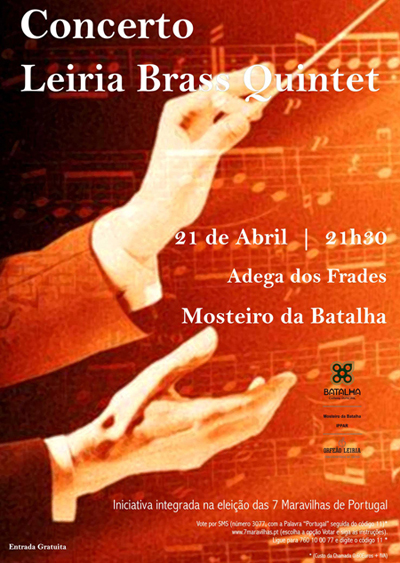 Leiria Brass Quintet actua na Batalha