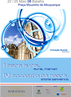 Produtos rurais, cantaria e escultura animam a Batalha