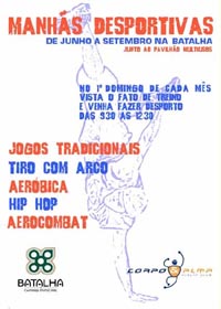 "Manhãs Desportivas" junto ao Pavilhão Multiusos