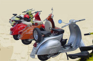 "Vespa Worls Days" com passagem pela Vila da Batalha