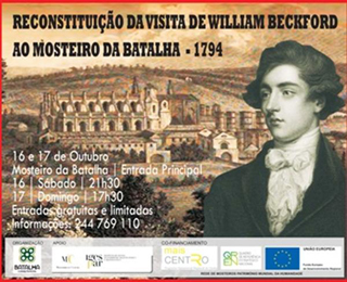 Reconstituição da Visita de William Beckford ao Mosteiro da Batalha