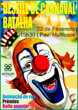 Carnaval da Batalha sai para a rua no próximo Domingo